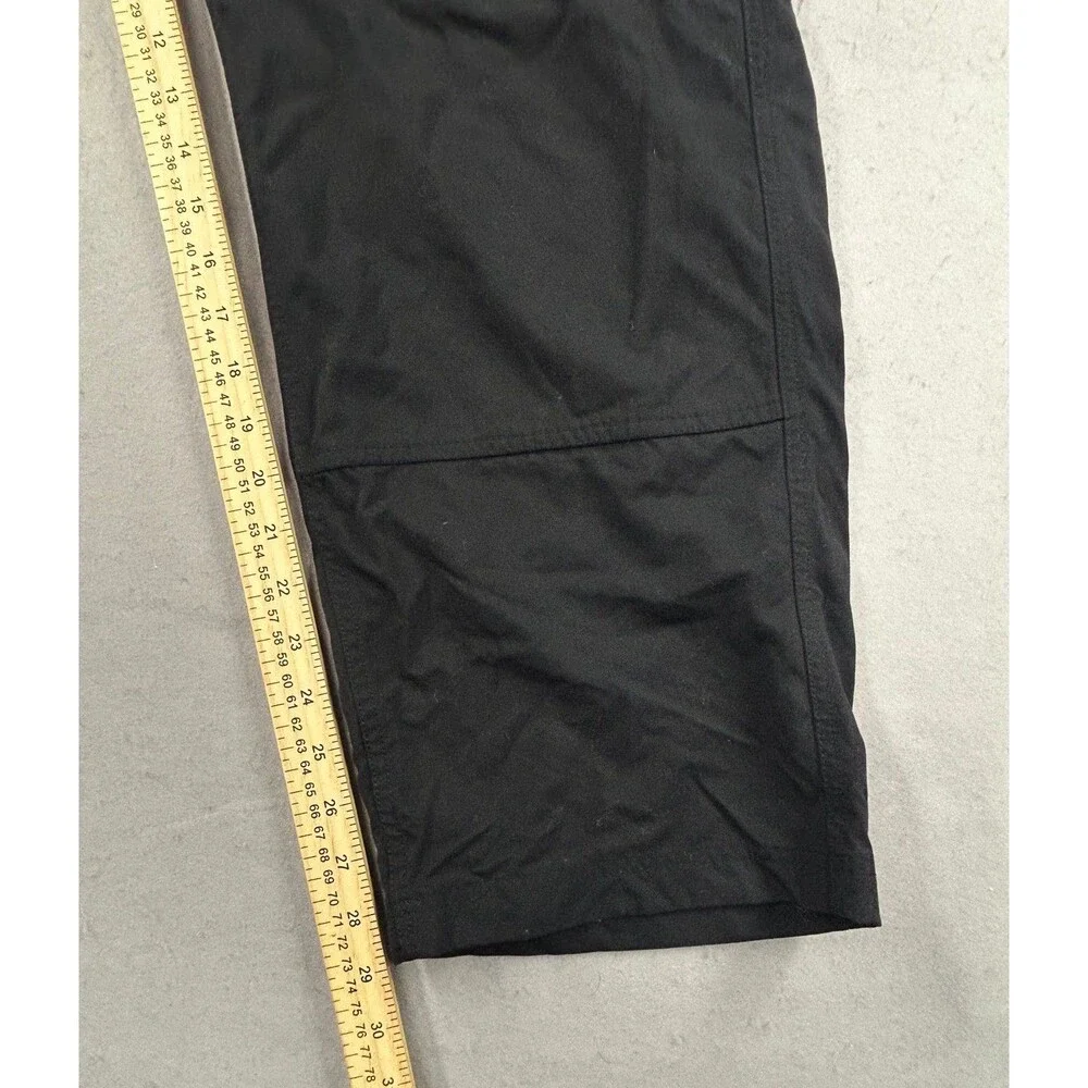 Duluth Trading Dry On The Fly Cargo Pant Mens Black Stretch Relaxed Fit